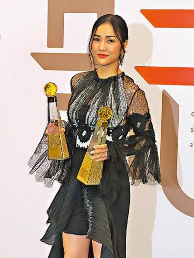 谢安琪对古天乐唱现场有信心 张敬轩先拔头筹捧走三个奖